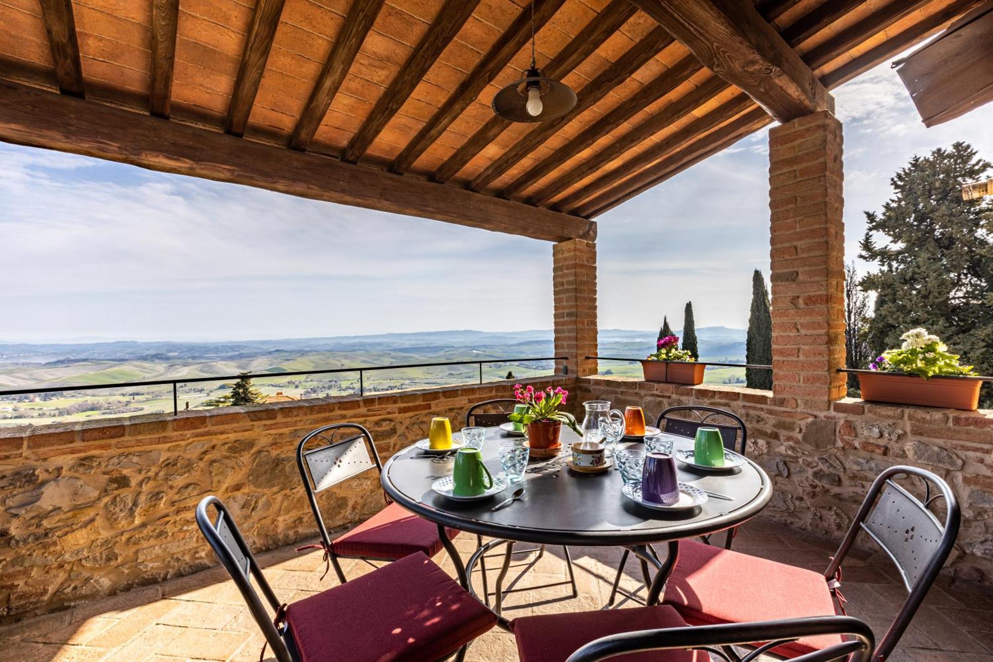 Villa La Terrazza à Chianni Extérieur photo