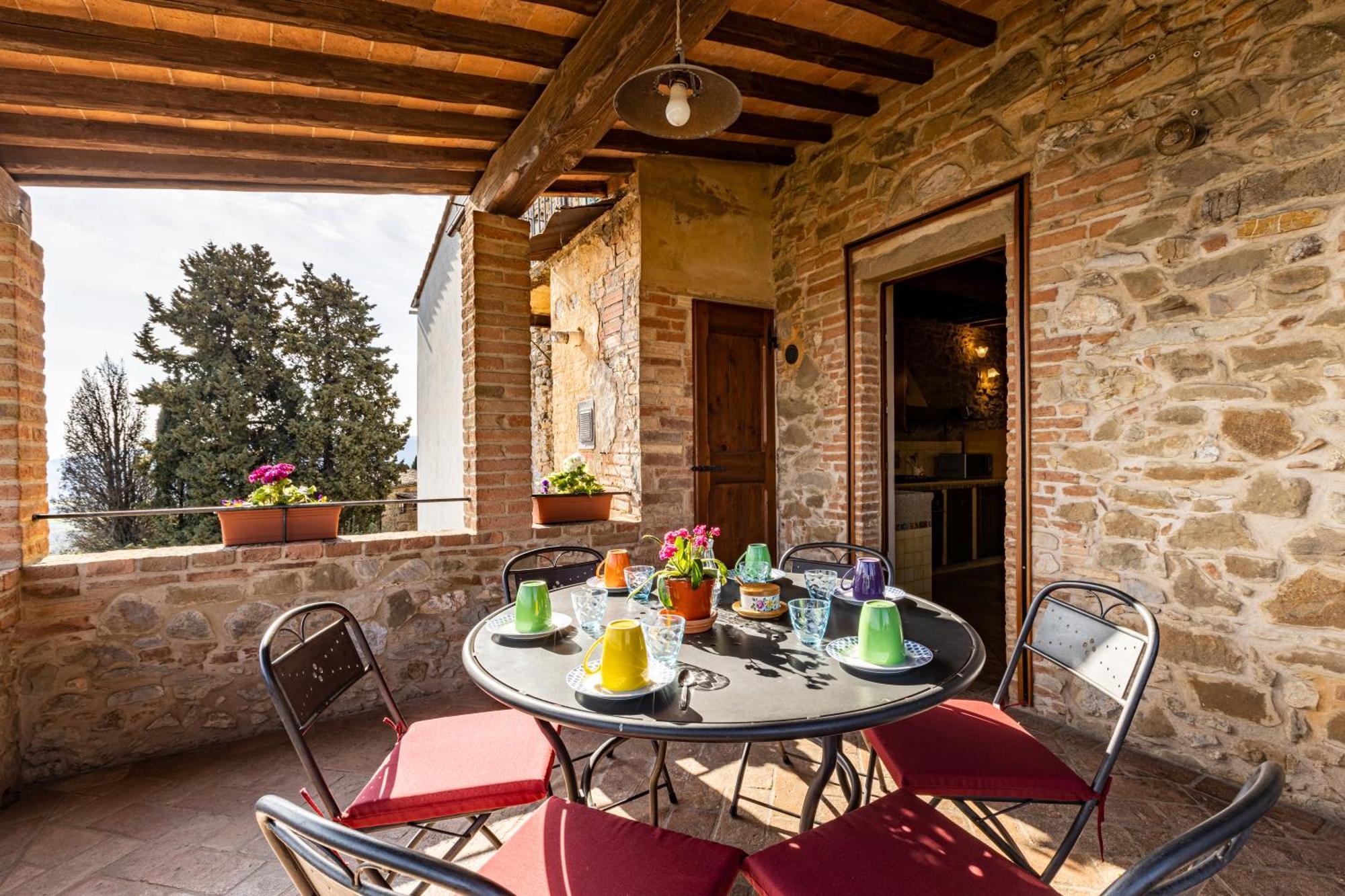 Villa La Terrazza à Chianni Extérieur photo