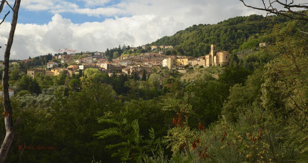 Villa La Terrazza à Chianni Extérieur photo